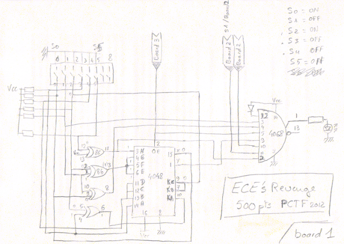 schéma électrique carte #1