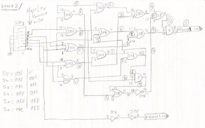 schéma électrique carte #2